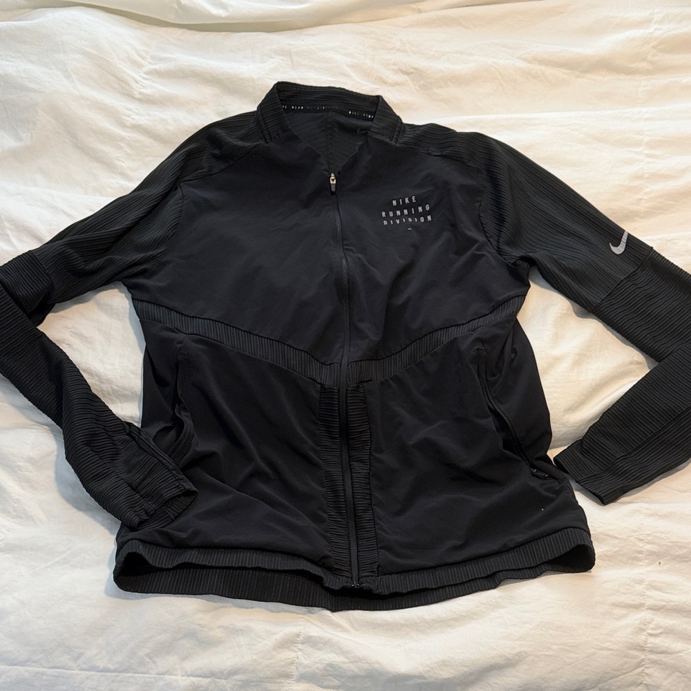 Men’s Nike Black Running Jacket - Medium